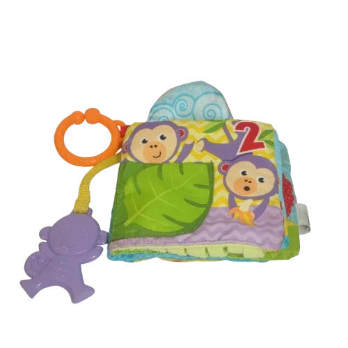 Mäkká knižka so zvieratkami Fisher-Price