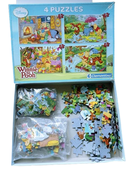 Detské puzzle s motívom Macko Pu