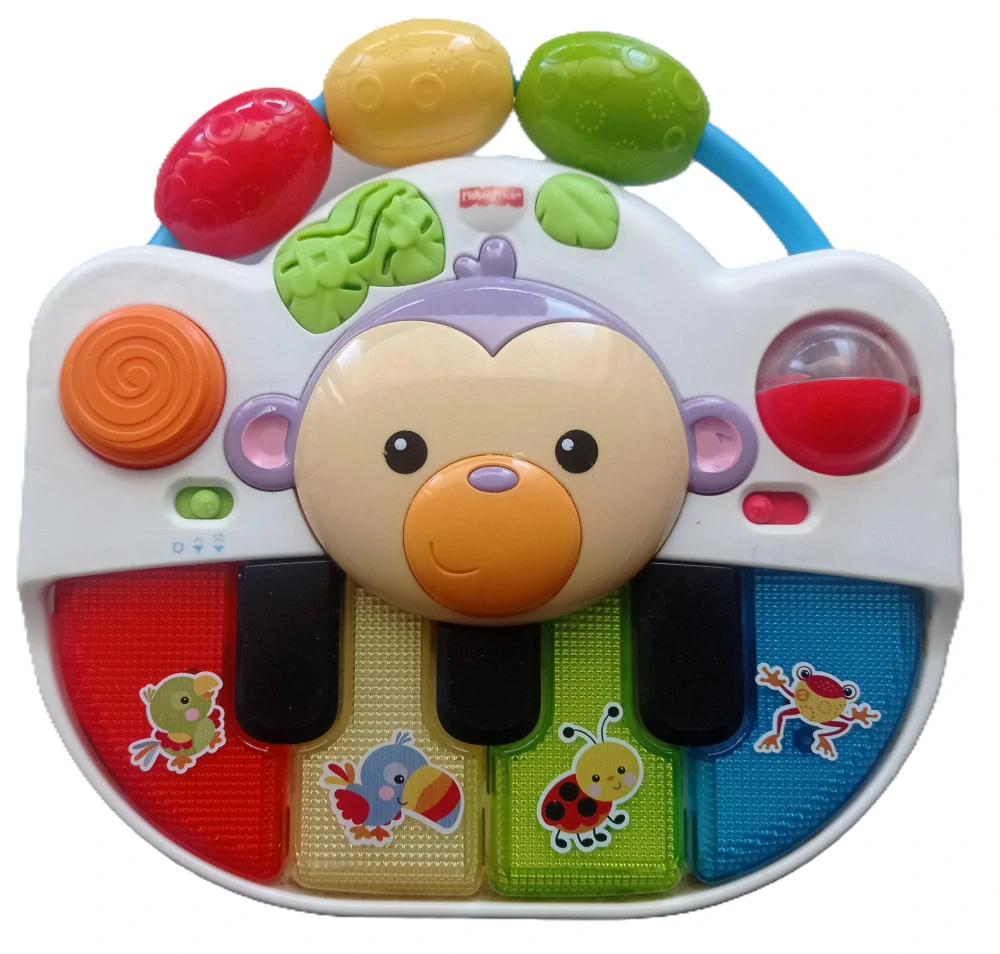 Detské piáno so zvieratkami - fisher price