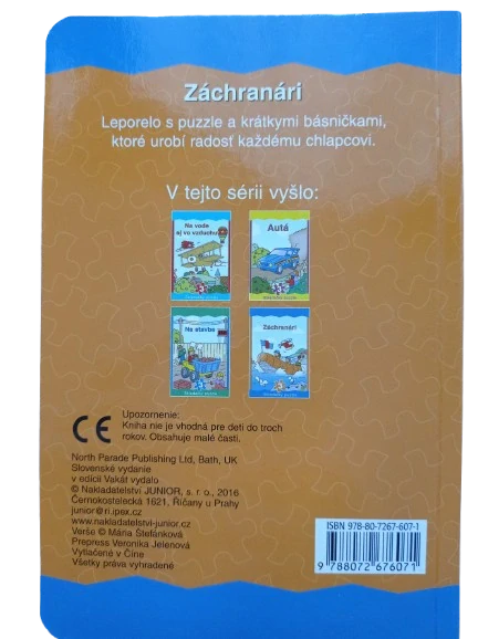 Záchranári - Skladačky puzzle