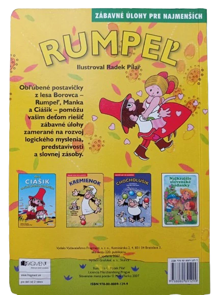 Rumpeľ - zábavné úlohy pre najmenších