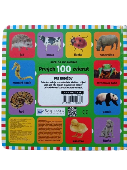 Pozri sa pod okienko - Prvých 100 zvierat