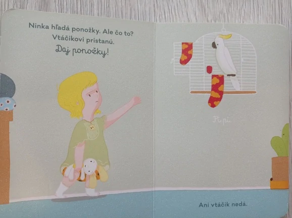 Nina ide spinkať