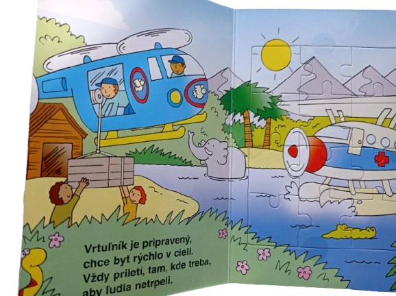 Záchranári - Skladačky puzzle