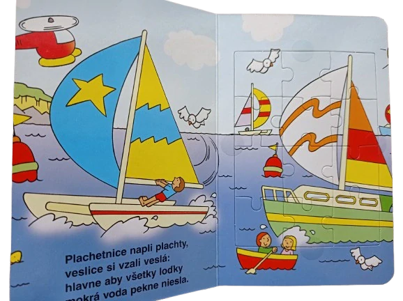 Na vode aj vo vzduchu - skladačky puzzle
