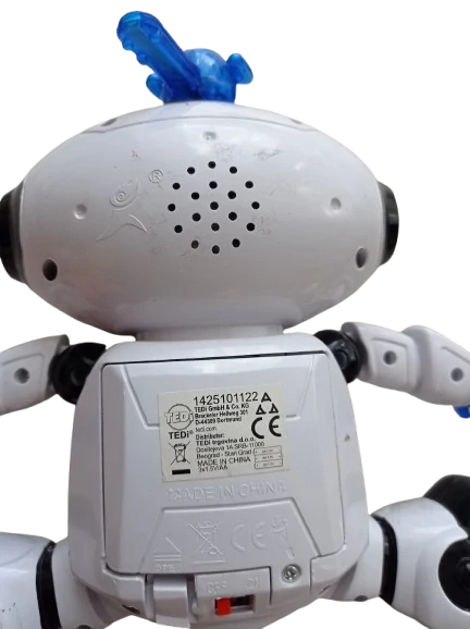 Rotačný svietiaci robot so zvukom