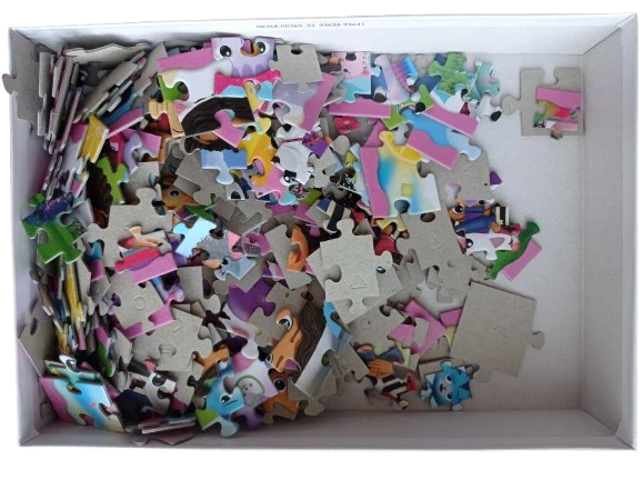 Detské puzzle 9 v 1 (Gabbyin kúzelný domček)