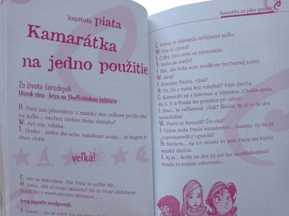 W.i.t.c.h. - Sto čarodejných spôsobov - o priateľstve