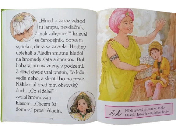 Rozprávkový šlabikár Popoluška