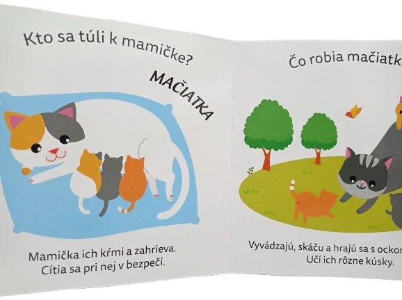 Čo robia mláďatká?