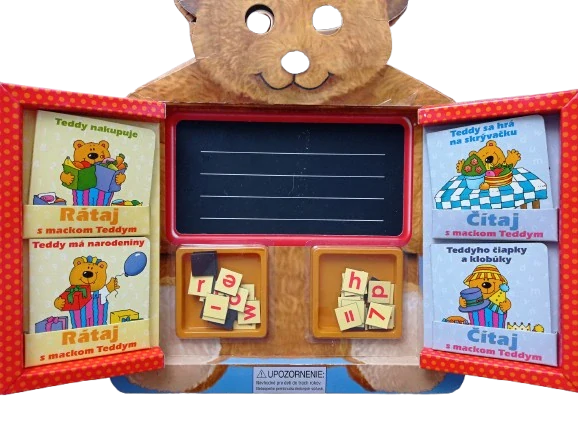 Rátaj a čítaj s mackom Teddy