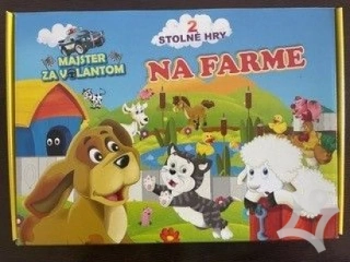 Na farme / Majster za volantom - 2 stolné hry