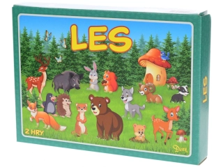Les v krabičke