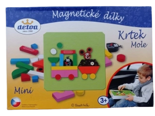 Magnetické dílky Krtek Mini - puzzle
