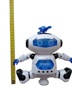 Rotačný svietiaci robot so zvukom