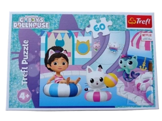 Puzzle - Gabby pri bazéne