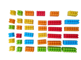 Kocky stavebné - 36ks