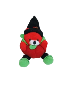 Medvedík v halloweenskom kostýme - 18 cm