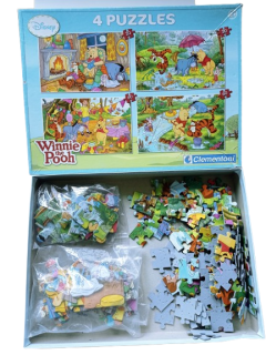 Detské puzzle s motívom Macko Pu