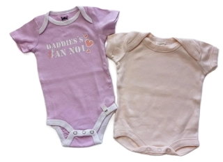 Body s krátkym rukávom - 2ks