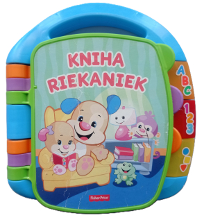 Kniha riekaniek - fisher price